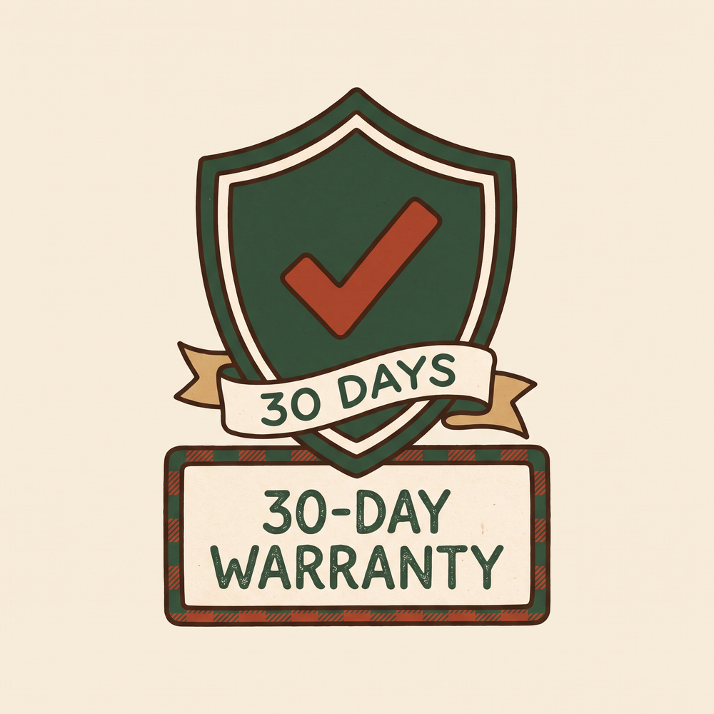30-Day Warranty