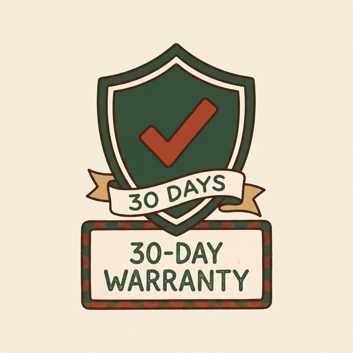 30-Day Warranty add-on, Cozy Flannel Co.